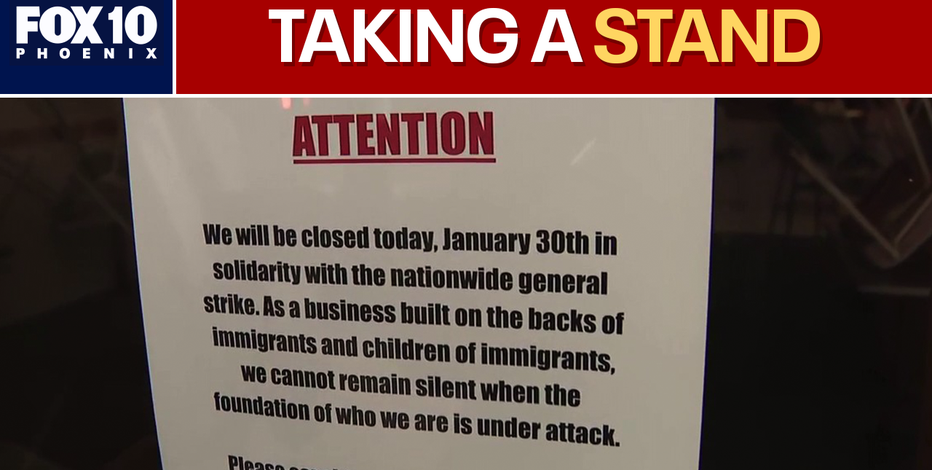 Local business owners use one-day boycott to protest federal immigration actions