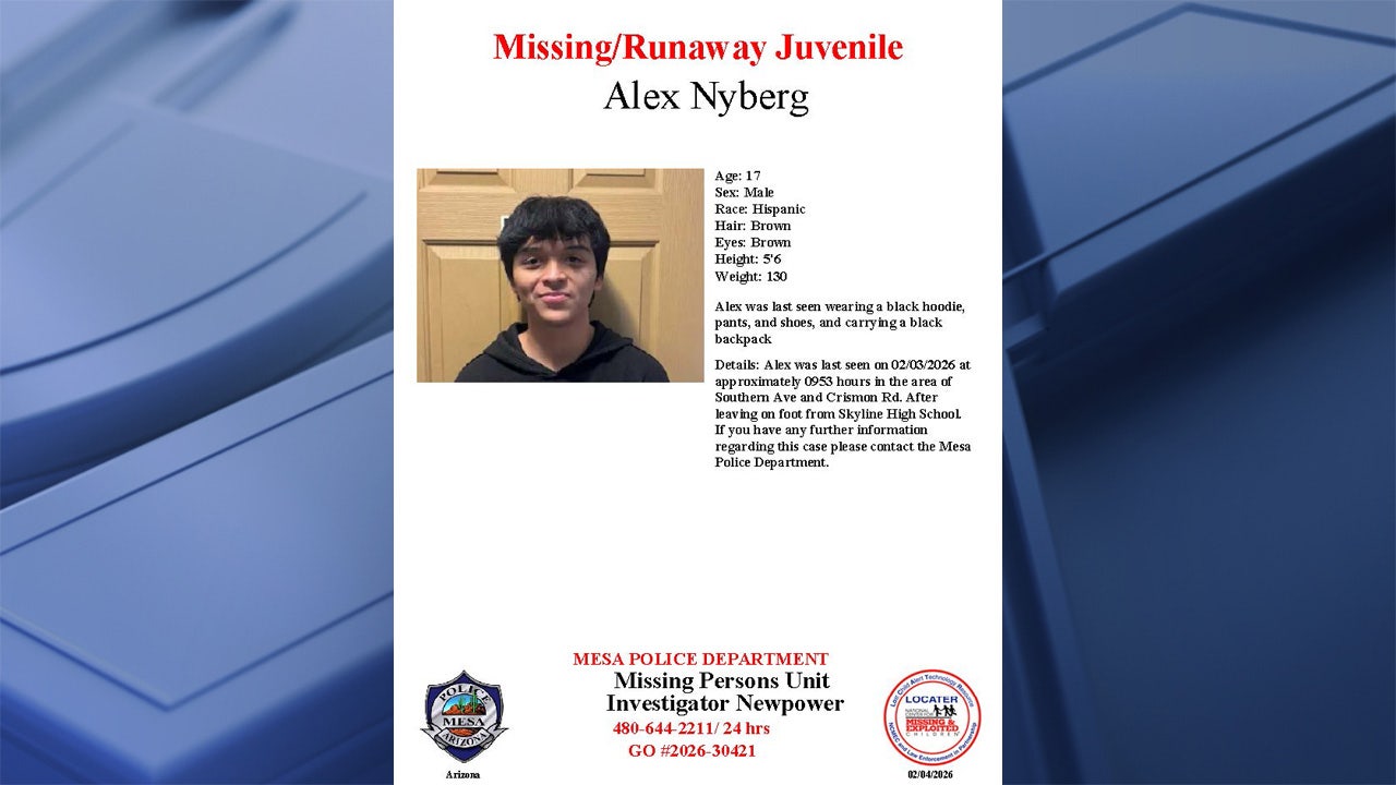 Arizona missing persons cases - 2026