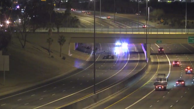 Crash partially closes Loop 101 at Grand Avenue
