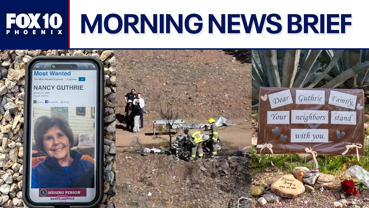 Nancy Guthrie latest; suspect charged in Flagstaff helicopter crash l Morning News Brief
