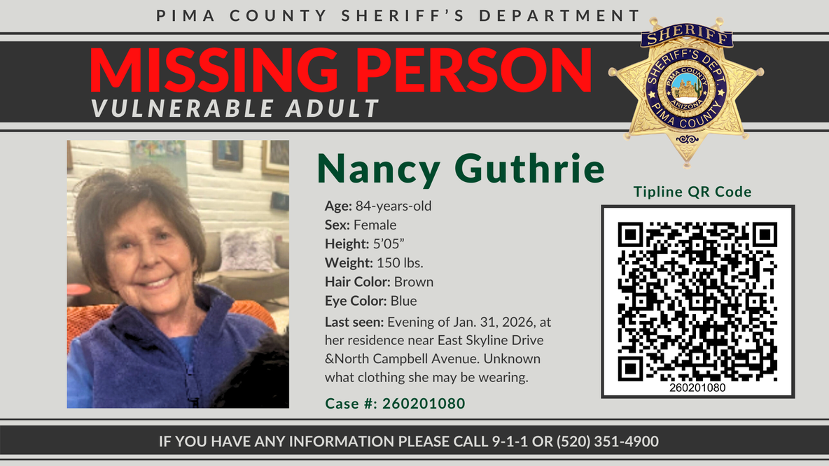 Nancy Guthrie: Ransom note claim prompts sheriff to release a statement