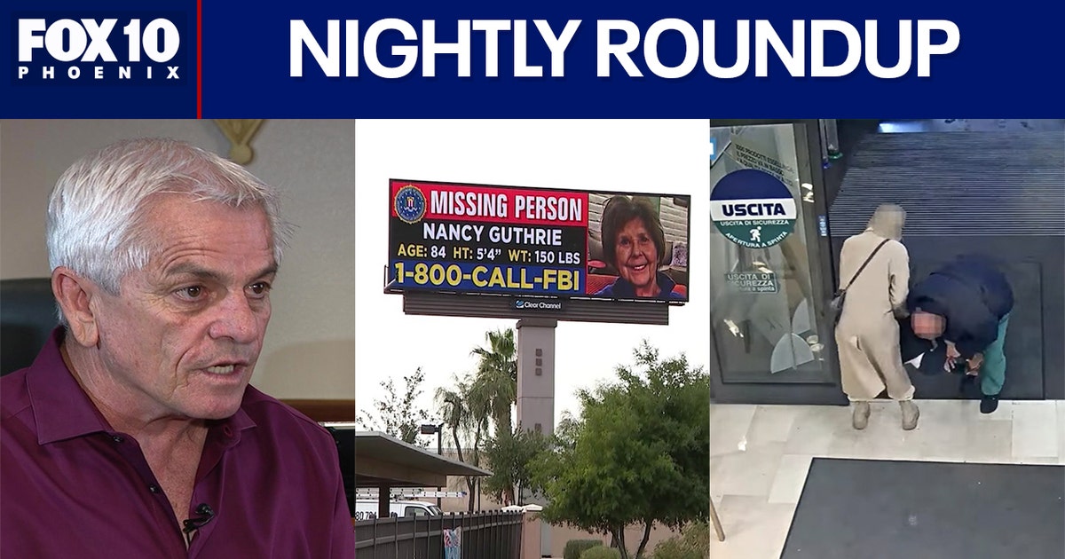 DNA results from Nancy Guthrie case released; DHS speaks out on AZ warehouse plan