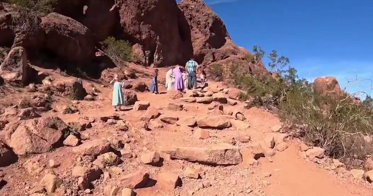 Tourists find 'blessing' in Arizona's winter heat wave