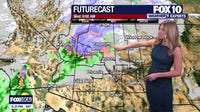 First of 3 storms bringing rain, snow to Arizona
