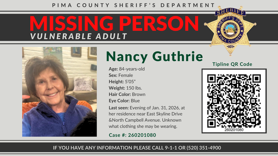 Nancy Guthrie: Arrest made in 'imposter ransom demand,' FBI says