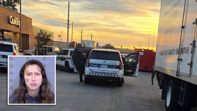 Phoenix movers spot Amber Alert suspect at gas station, block her car until police arrive