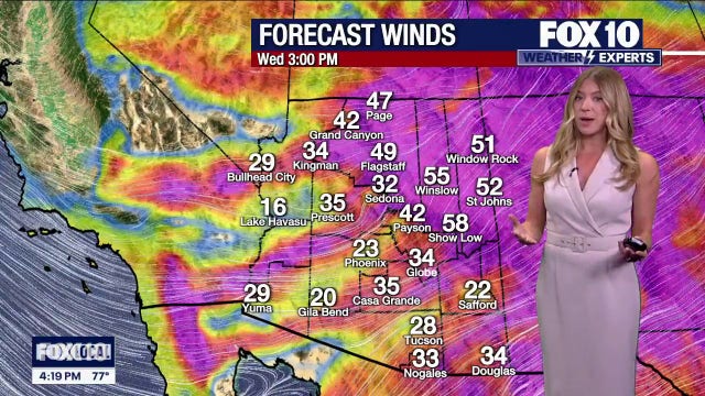 Arizona weather forecast: Several storm systems expected to move in
