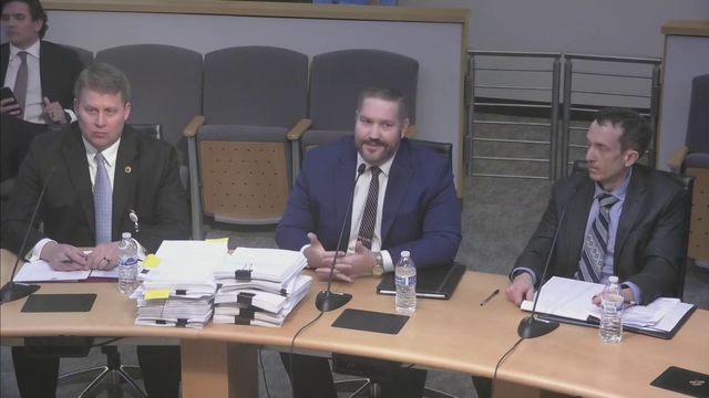 Maricopa County Recorder Justin Heap gives sworn testimony to Board of Supervisors