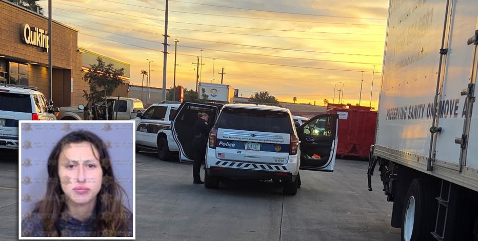 Phoenix movers spot Amber Alert suspect at gas station, block her car until police arrive