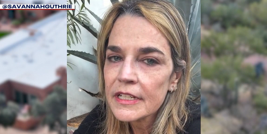 Savannah Guthrie releases new video to 'whoever has her': 'It's never too late'