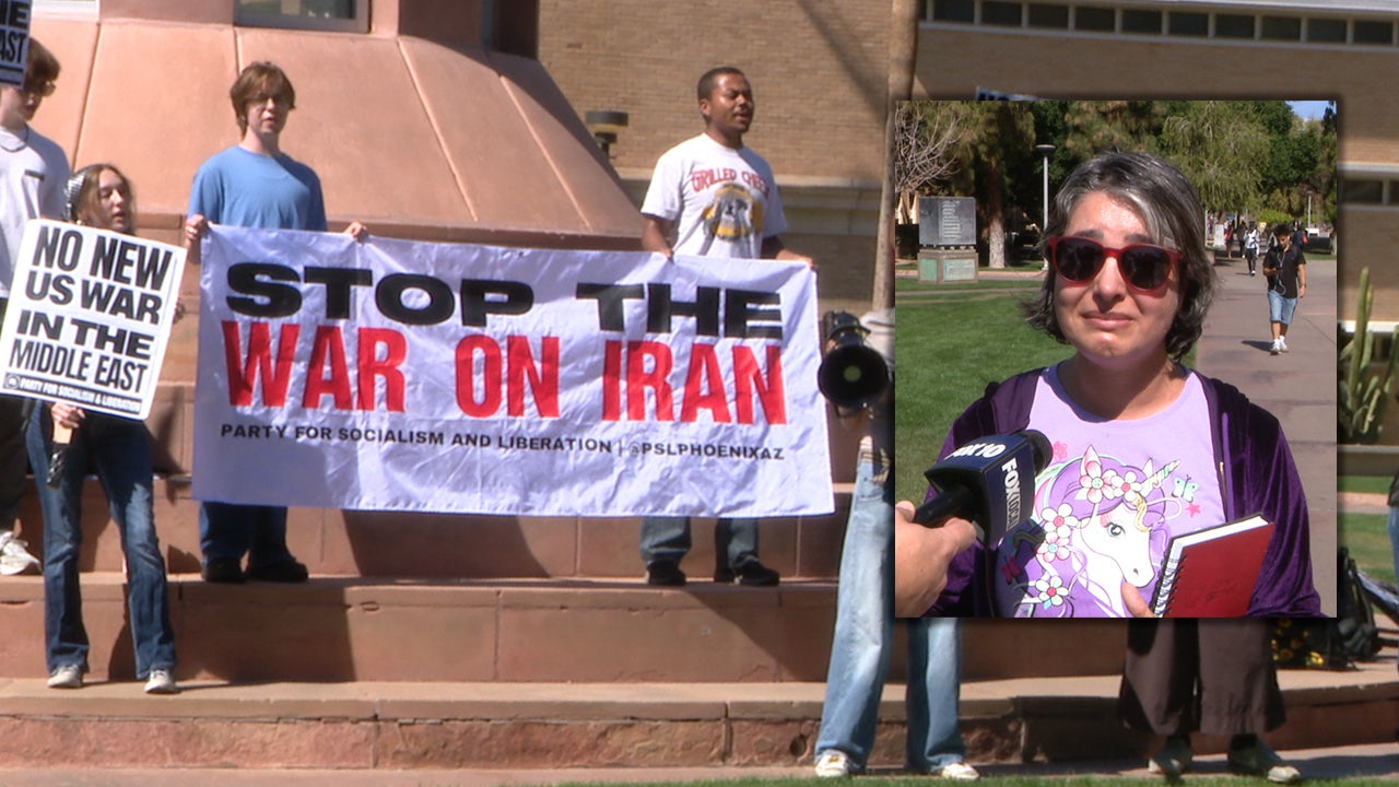 Iranian student speaks out amid anti-war protests at ASU: 'The USA is on the right side of history'