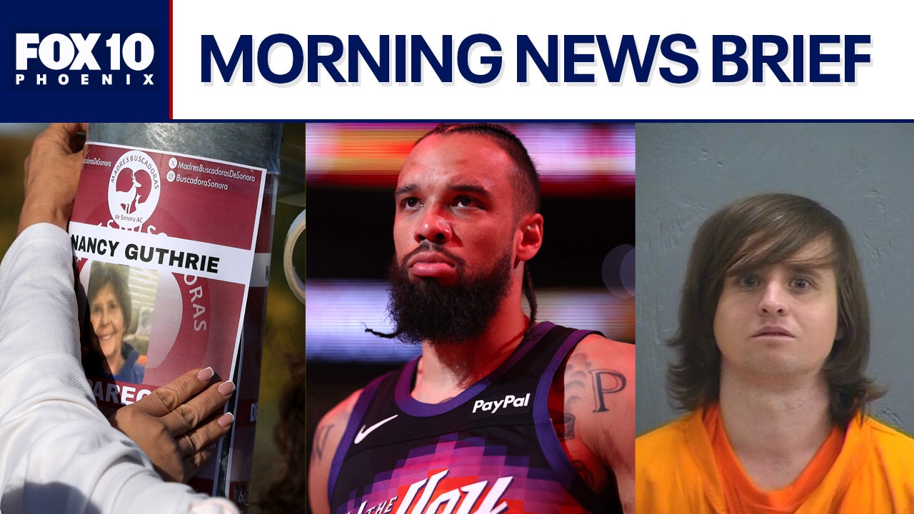 Nancy Guthrie search continues; Suns star arrested in Scottsdale l Morning News Brief