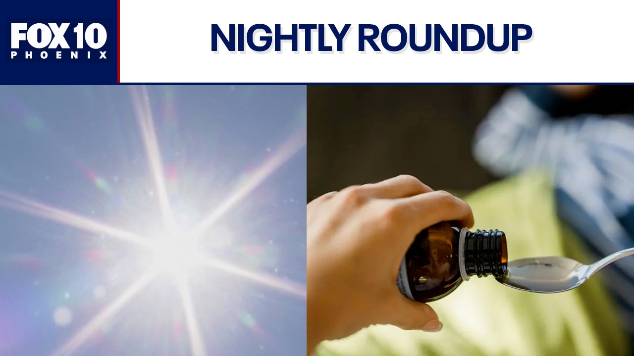 National heat record set in Arizona; children's pain reliever recalled | Nightly Roundup