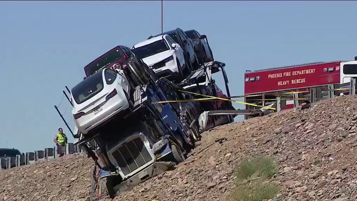 Dashcam footage captures terrifying I-17 crash
