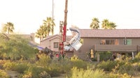 Plane wreckage removed from north Phoenix home