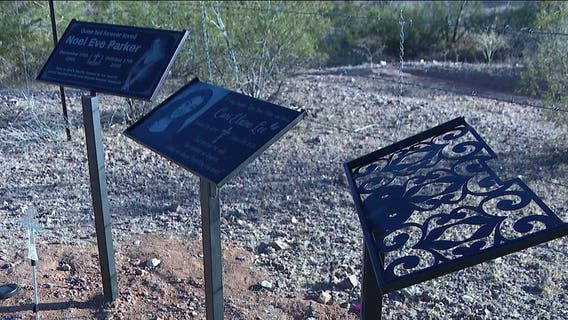 'Acts of a coward': Memorial vandalized for victims of fatal Gold Canyon crash