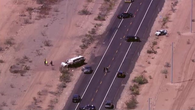 Driver dies after being rear-ended by dump truck near Lake Pleasant: PD