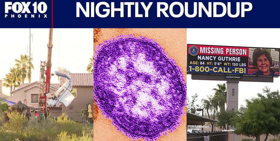Cause of AZ plane crash released; new measles case confirmed