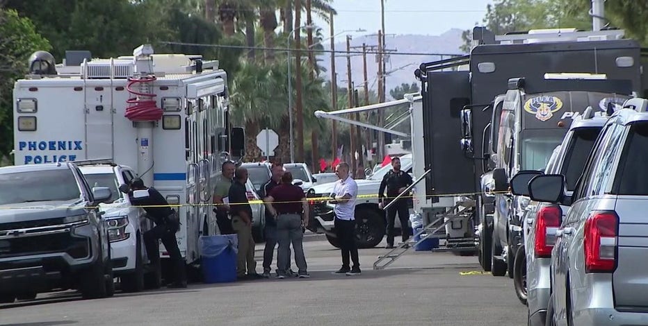 Officers shoot man accused of opening fire on Phoenix police helicopter