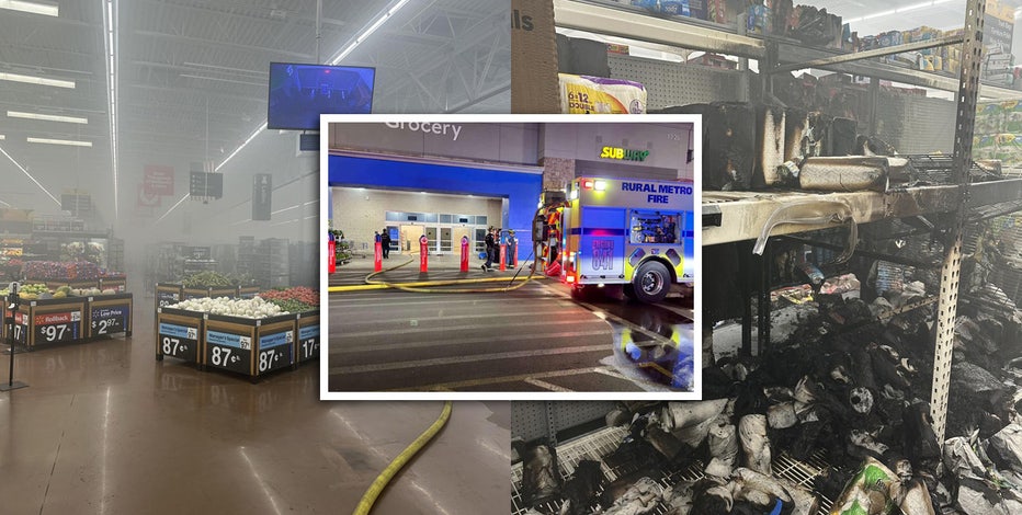 Welding fire shuts down San Tan Valley Walmart