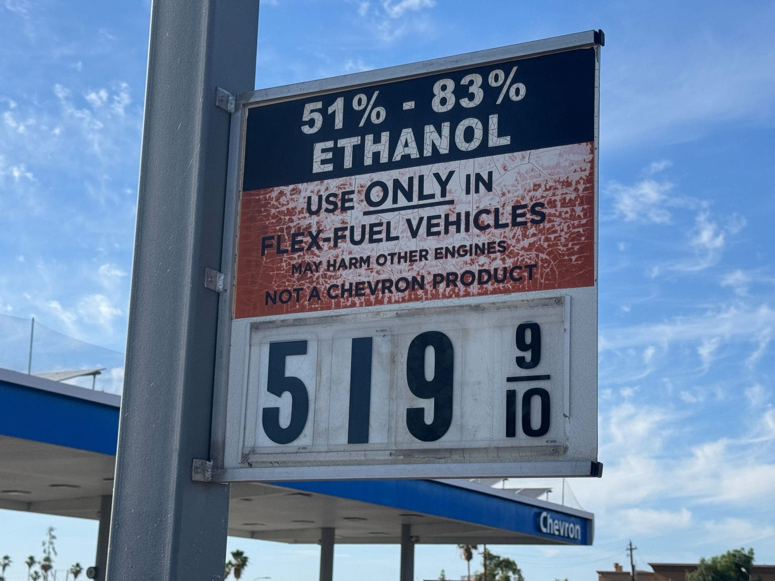 Arizona gas stations to begin selling E15, E10 blends to cut fuel costs