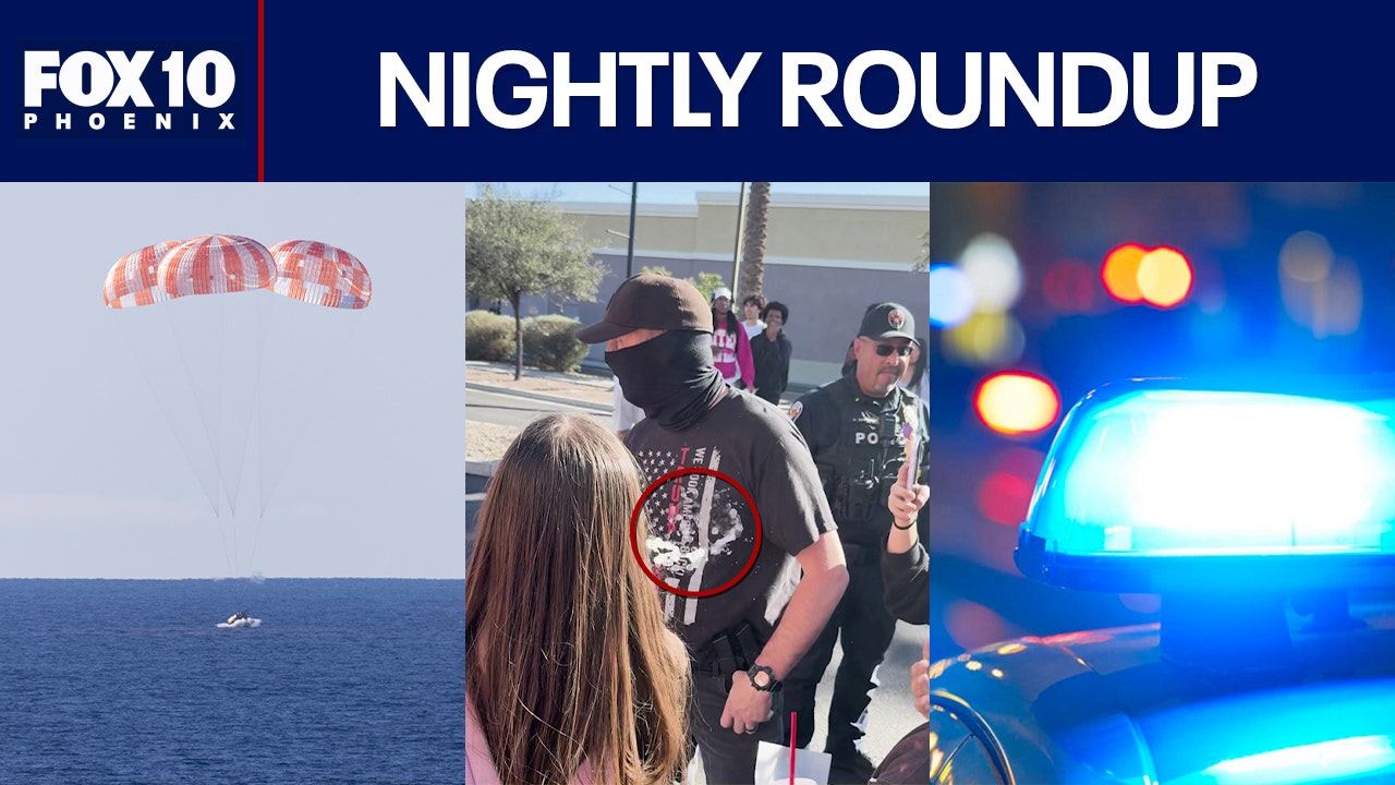 Artemis II returns to Earth; AZ sergeant at center of controversy placed on leave | Nightly Roundup