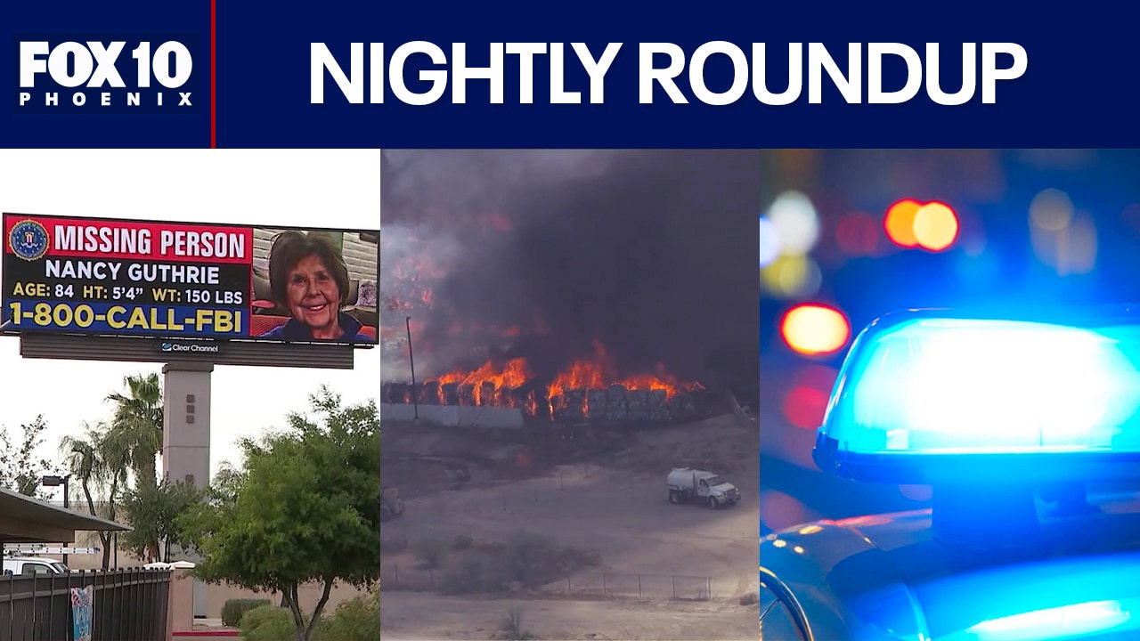Latest on Nancy Guthrie; massive fire in the West Valley | Nightly Roundup