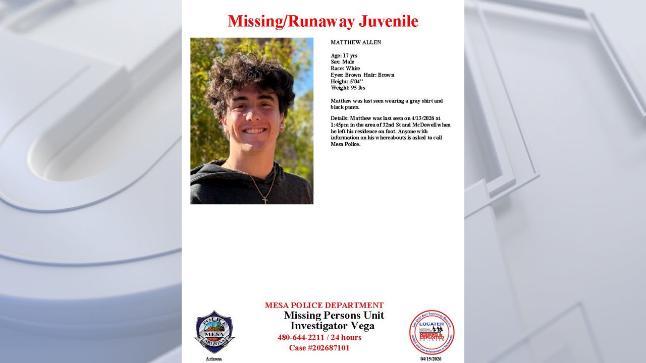 Arizona missing persons cases - 2026