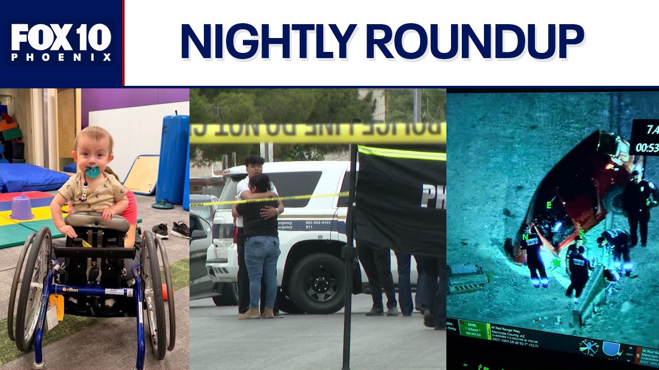Man found shot after crash; police rescue missing woman | Nightly Roundup