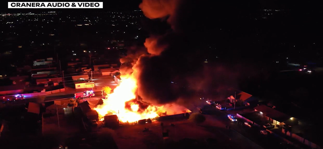 Casa Grande man homeless after massive fire spread from neighboring encampment