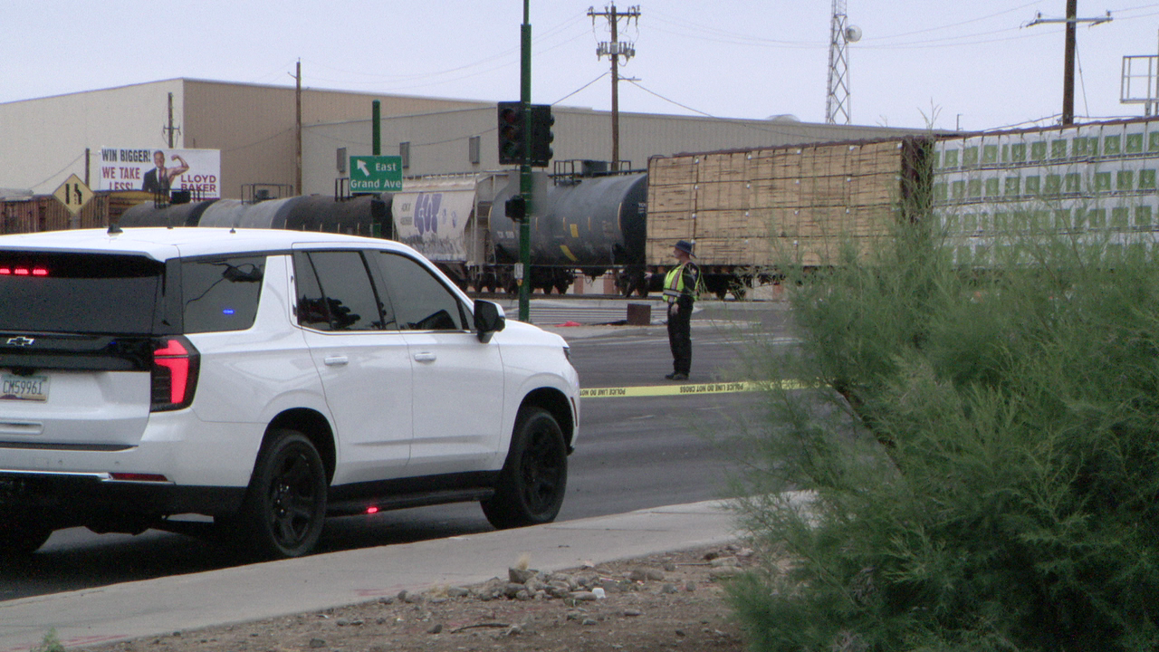 Woman struck by train in West Phoenix
