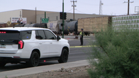 Woman struck by train in West Phoenix
