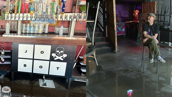 Downtown Phoenix's Jobot Coffee flooded after recent remodel
