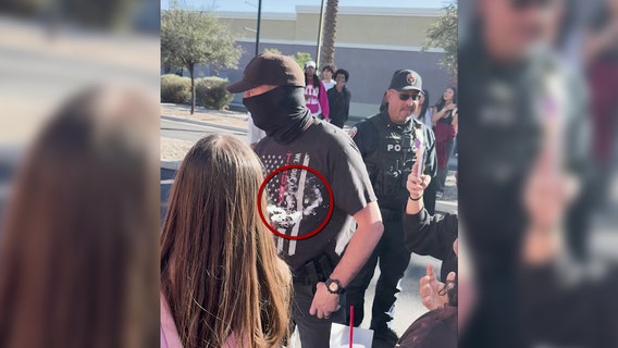 Video shows Phoenix Police sergeant's encounter with students at anti-ICE protest