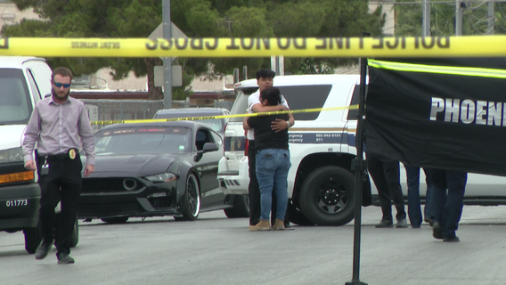 Driver found shot to death in truck following Phoenix crash