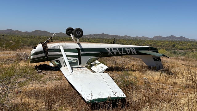 2 hospitalized after plane crashes near Cave Creek Landfill