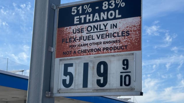 Arizona gas stations to begin selling E15, E10 blends to cut fuel costs