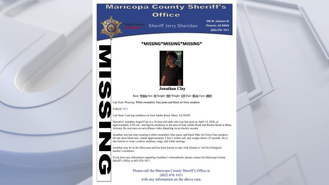 Arizona missing persons cases - 2026