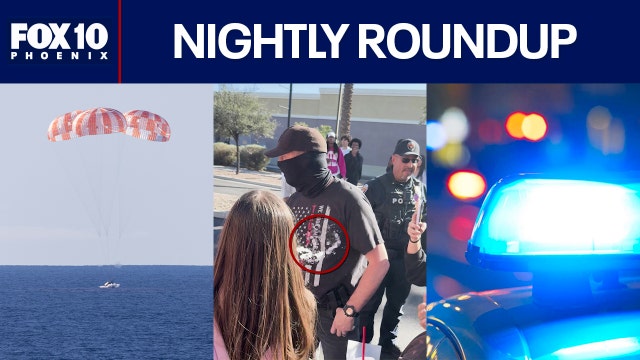 Artemis II returns to Earth; AZ sergeant at center of controversy placed on leave | Nightly Roundup