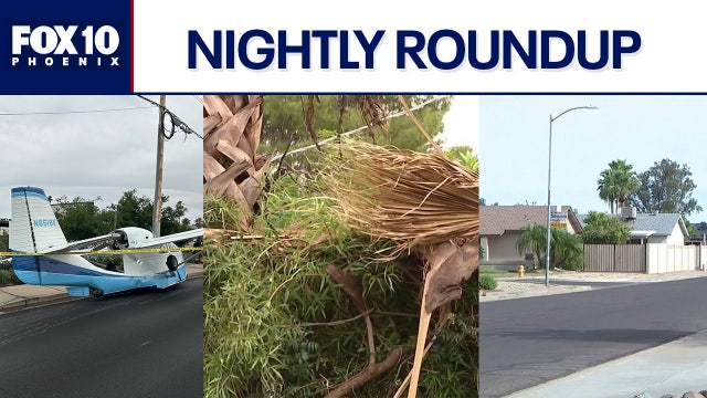 Plane crash-lands in Phoenix; deadly tree trimming accident | Nightly Roundup