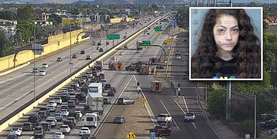 Girl killed, 3 other kids hurt in I-17 rollover crash; mother arrested