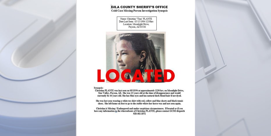 13-year-old missing for decades found alive: GCSO