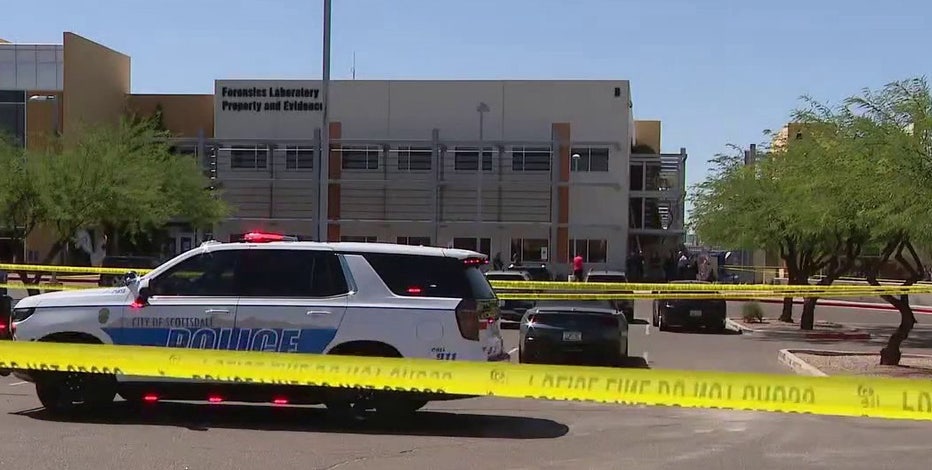 Woman in critical condition after officer-involved shooting at Scottsdale police station