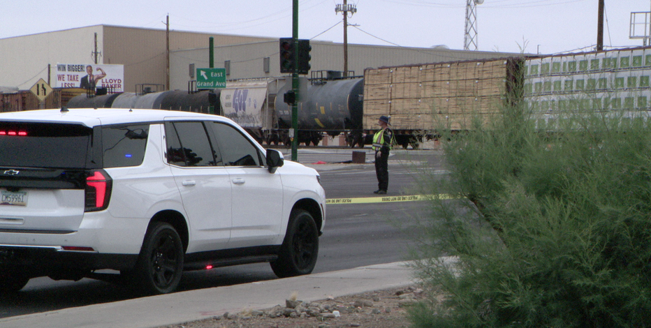 Woman struck by train in West Phoenix