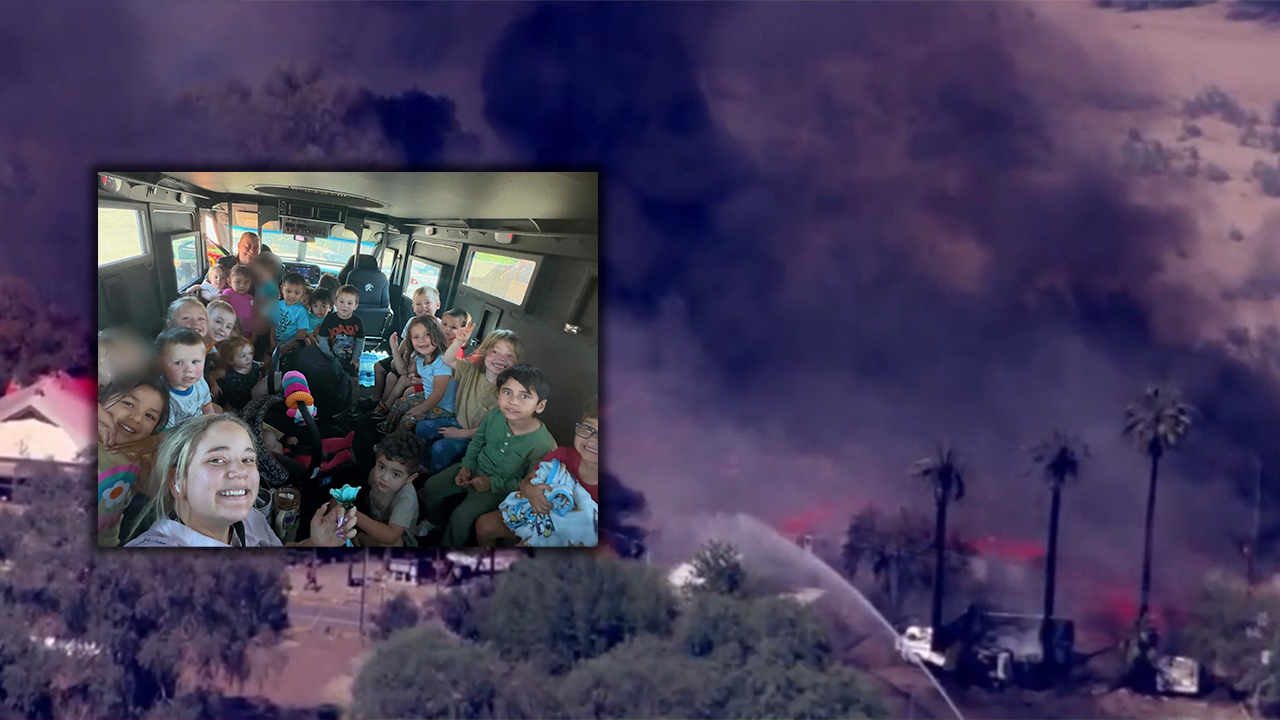 Jones Fire: Wickenburg police help evacuate daycare children, staff as crews battle blaze