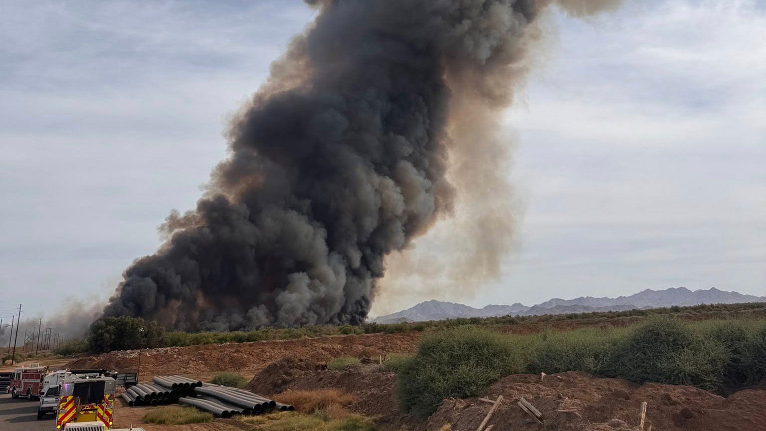Hazen Fire: Crews still working to contain fast-moving blaze in the Buckeye area