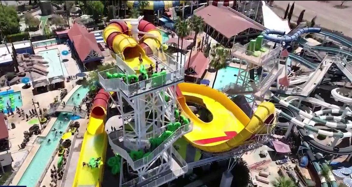 Golfland Sunsplash opens 10-story Riptide waterslide in Mesa