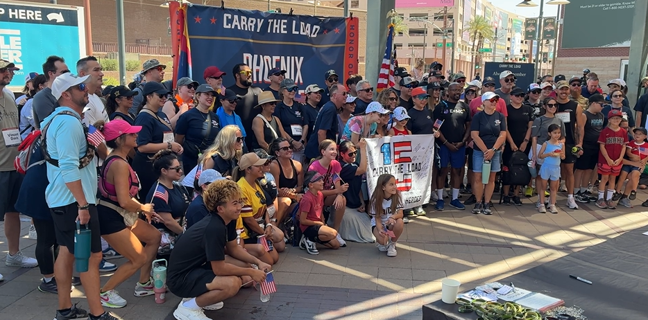 Phoenix 'Carry the Load' walk honors fallen military members for Memorial Day