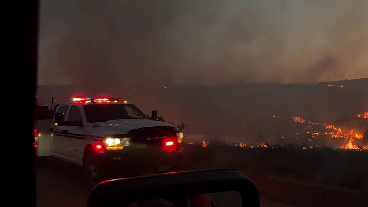 Bronco Fire: Brush fire burns in Tonto National Forest