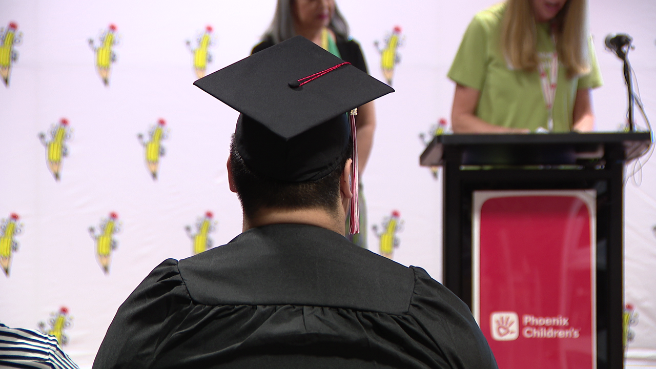 Phoenix Children's celebrate patients graduating high school